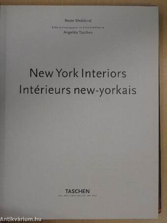 New York Interiors/Intérieurs new-yorkais