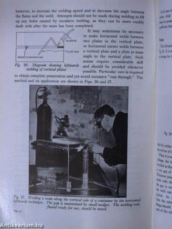 The gas welding of aluminium