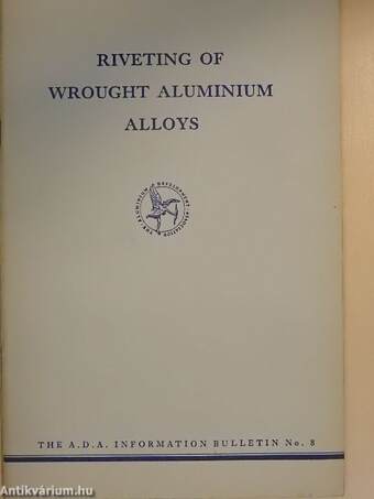 Riveting of Wrought Aluminium Alloys