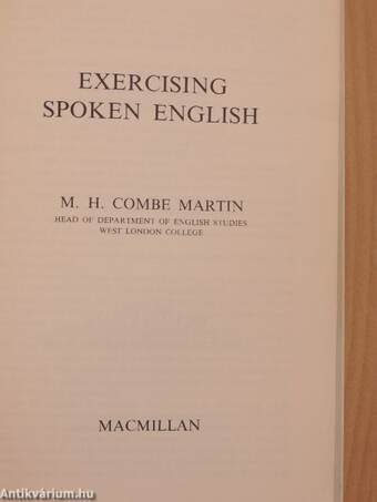 Exercising Spoken English