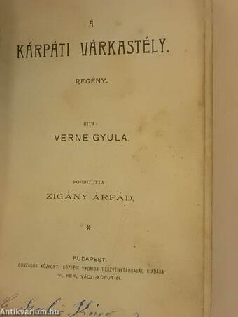 A kárpáti várkastély/A Föld első körülhajózása