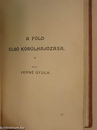 A kárpáti várkastély/A Föld első körülhajózása