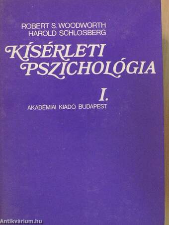 Kísérleti pszichológia I-II.