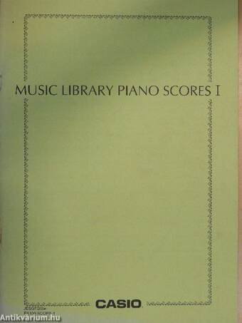 Music Library Piano Scores I.