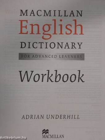 Macmillan English Dictionary - Workbook