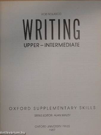 Writing - Upper-Intermediate