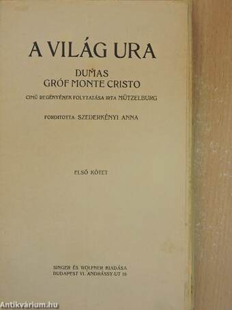 A világ ura I-IV.