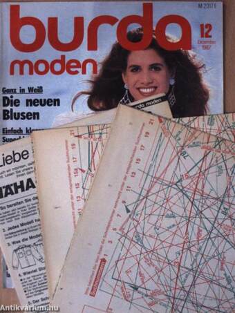 Burda Moden Dezember 1987