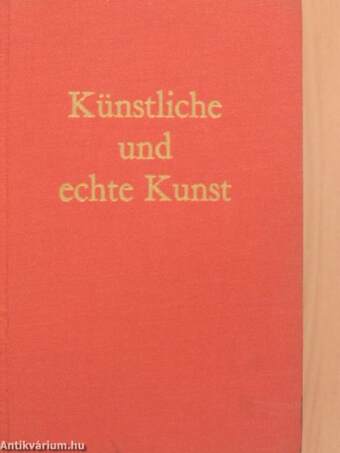 Künstliche und echte Kunst