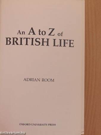 An A to Z of British Life