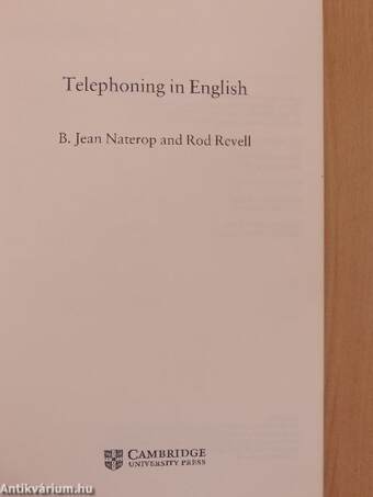 Telephoning in English