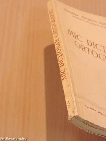 Mic dictionar ortografic