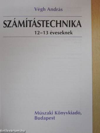 Számítástechnika 12-13 éveseknek