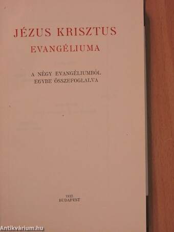 Jézus Krisztus evangéliuma