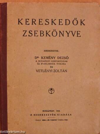 Kereskedők zsebkönyve