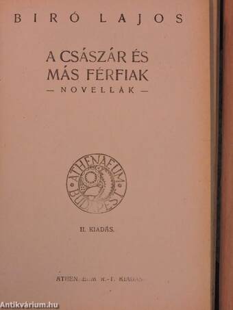 Fehér havon/Simorka Ulrik orgonista tragikus históriája/Fata morgana/A császár és más férfiak/Egy szegény lélek megdicsőülése