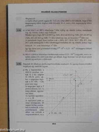 Matematika megoldások III.