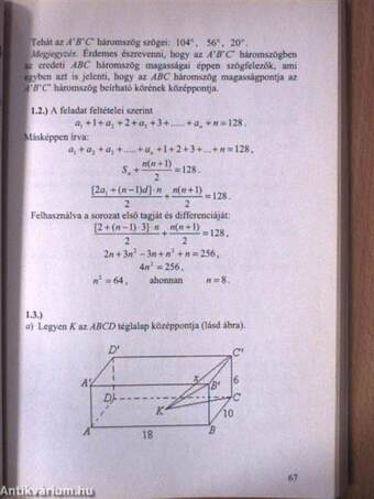 Matematika 1.