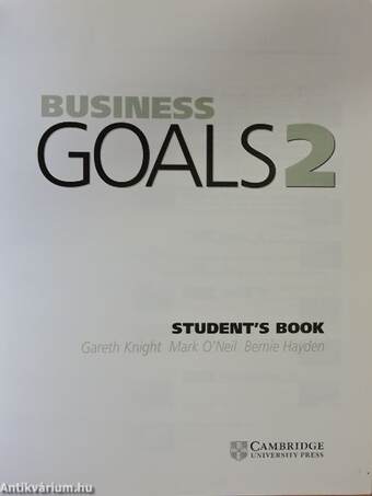 Business Goals 2 - Student's Book