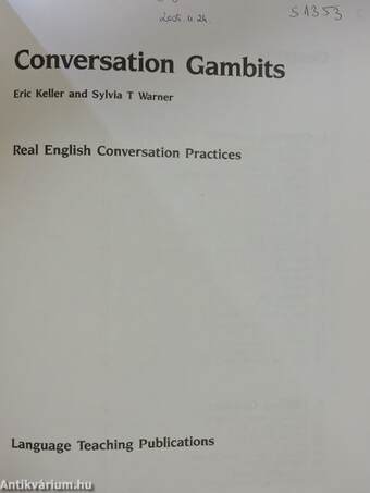 Conversation Gambits