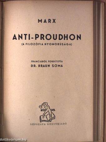 Anti-Dühring/Anti-Proudhon