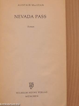 Nevada Pass