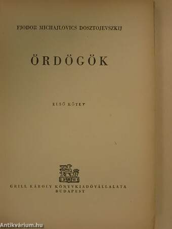 Ördögök I-II.