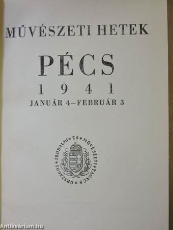 Művészeti hetek - Pécs