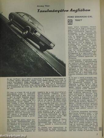 Autó-Motor 1973. (nem teljes évfolyam)