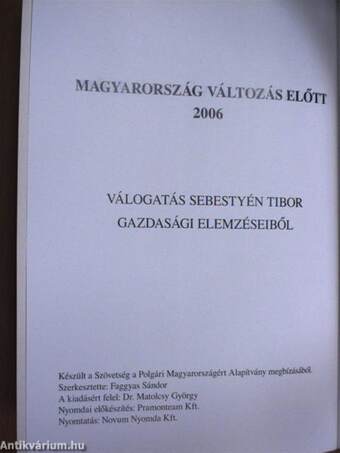 Magyarország változás előtt 2006