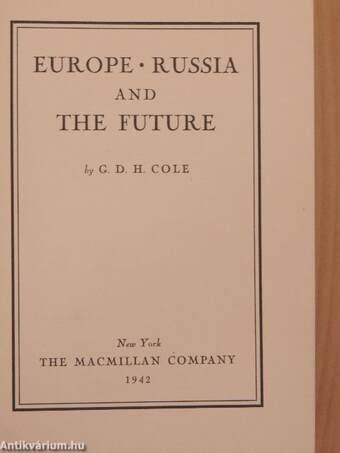 Europe, Russia and the future