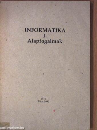 Informatika I.