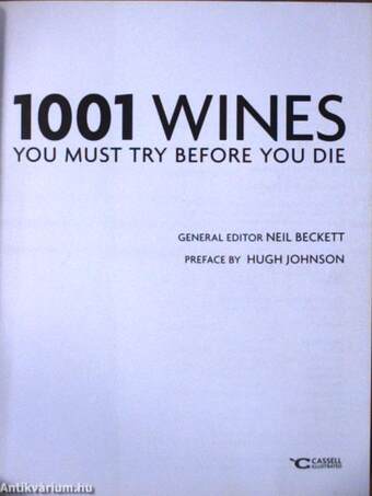 1001 wines you must try before you die