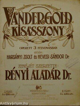 Vandergold kisasszony