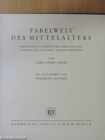 Fabelwelt des Mittelalters