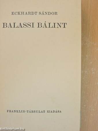 Balassi Bálint