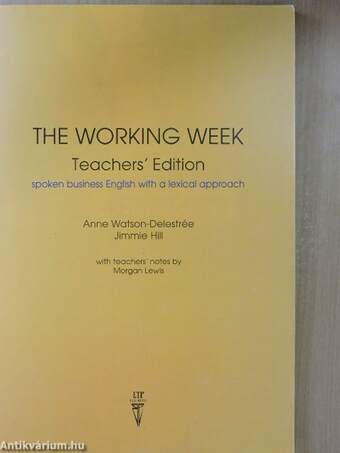 The Working Week - Teachers' Edition