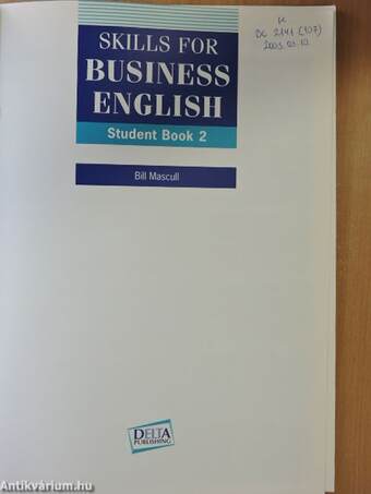 Skills for Business English - Student Book 2