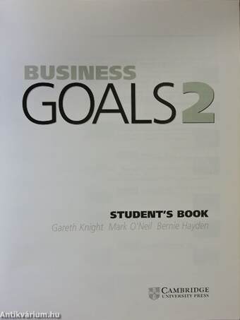 Business Goals 2 - Student's Book