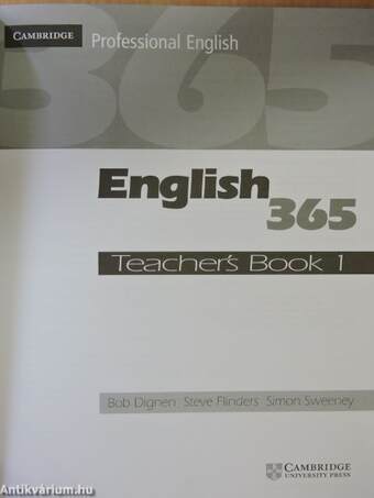 English 365 - Teacher's Book 1