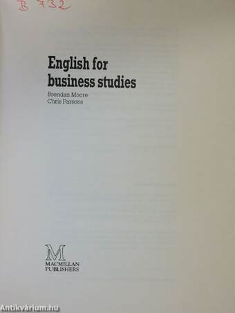 English for Business Studies