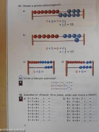 Matematika tankönyv 1/II.