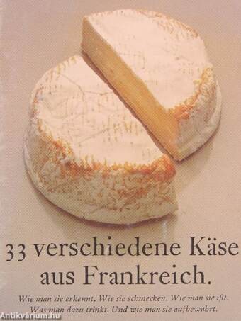 33 verschiedene Käse aus Frankreich
