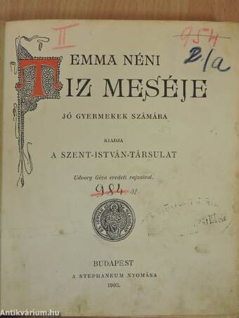 Emma néni tiz meséje