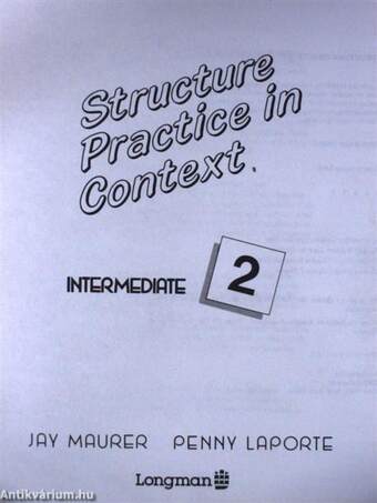 Structure Practice in Context 2 - Intermediate