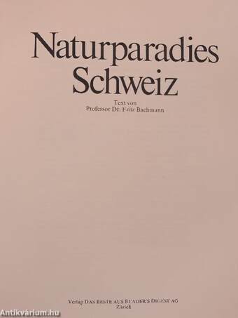 Naturparadies Schweiz