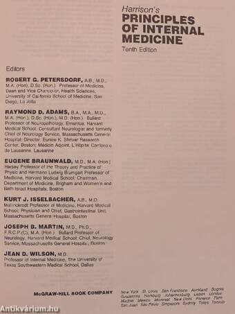 Harrison's principles of internal medicine