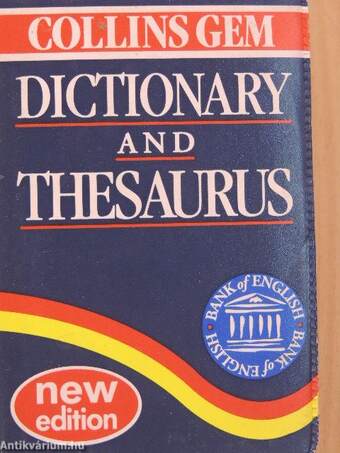 Collins Gem Dictionary and Thesaurus