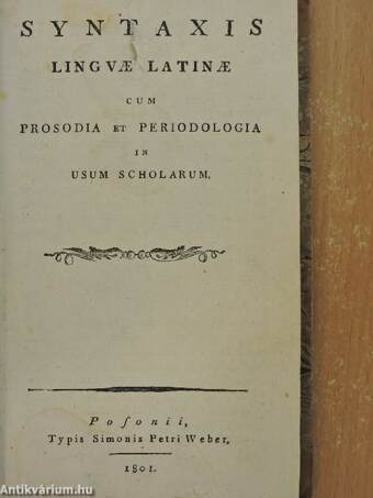 Syntaxis linguae latinae