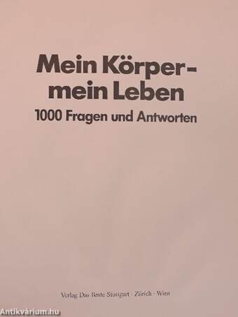 Mein Körper - mein Leben